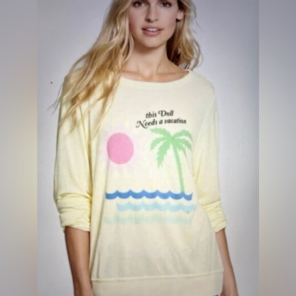 Wildfox This Doll Needs a Vacation Jumper - Picture 2 of 10